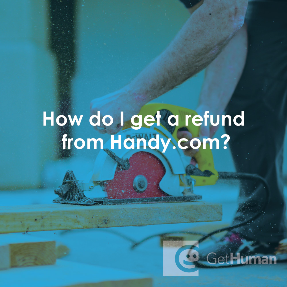 How Do I Get a Refund from Handy.com?