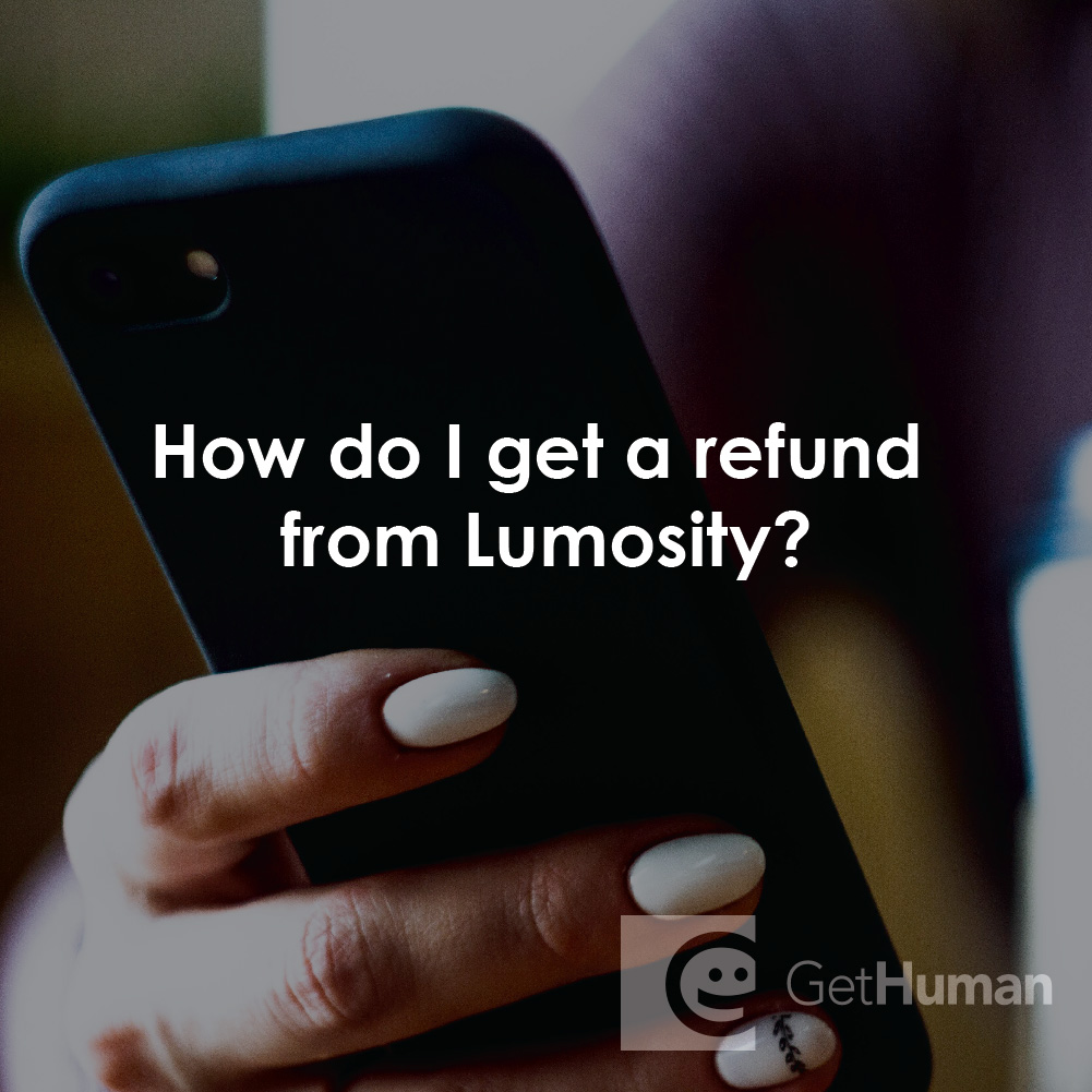 How Do I Get a Refund from Lumosity?
