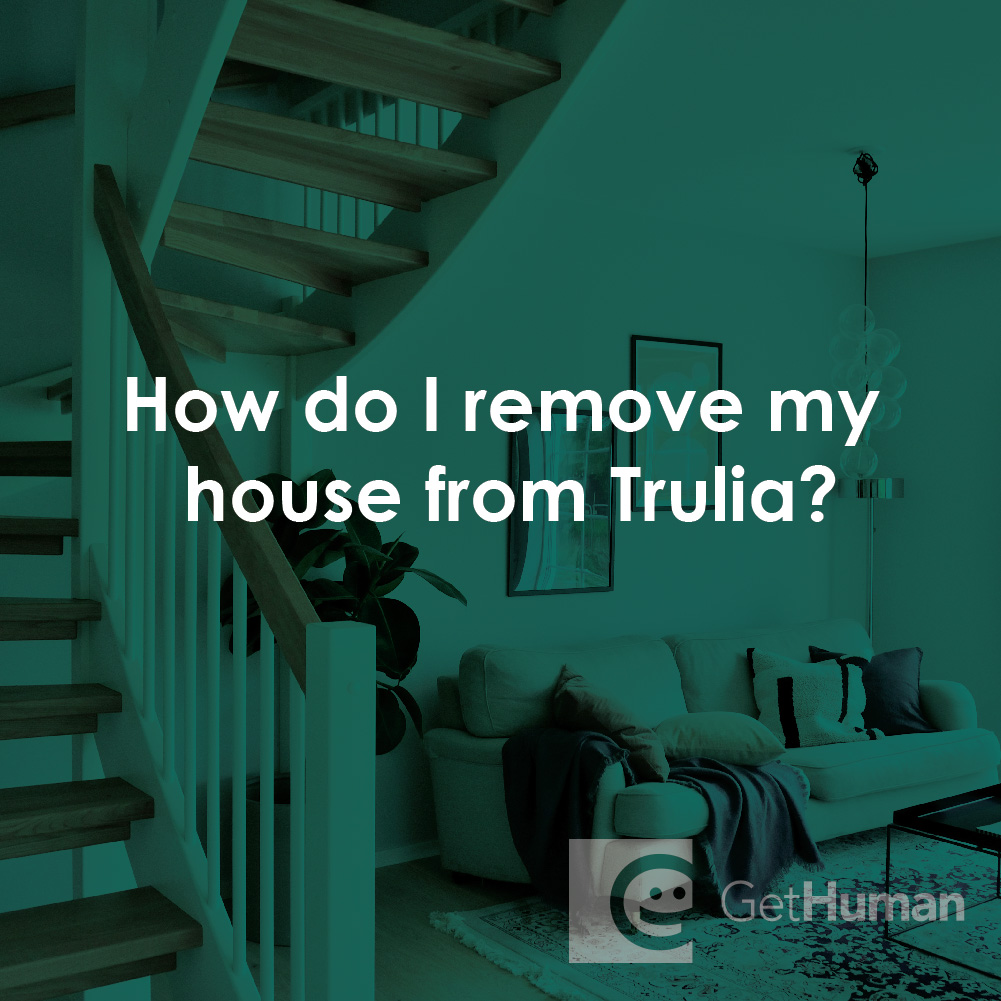 How Do I Remove My House from Trulia?