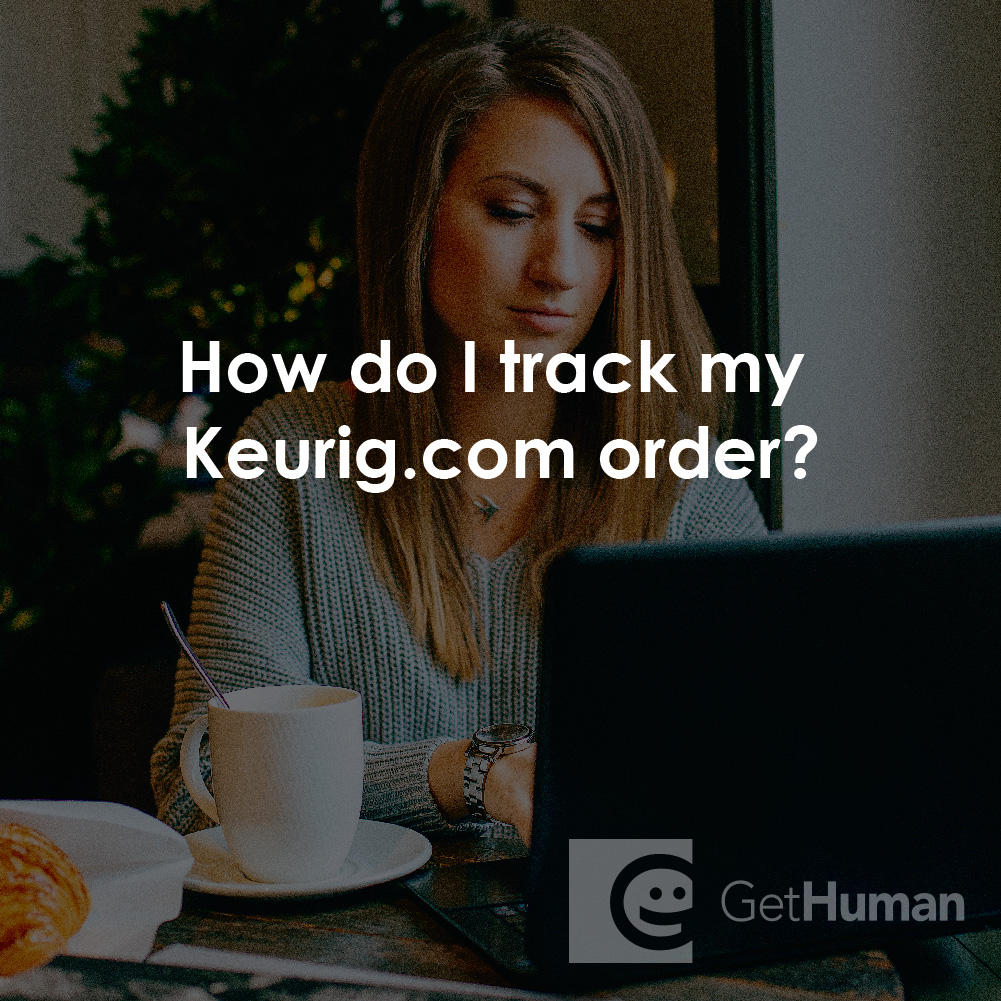 How Do I Track My Keurig.com Order?