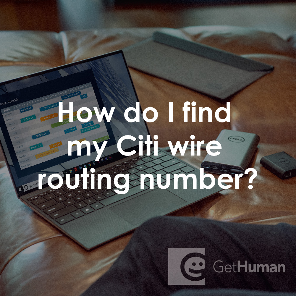 How Do I Find My Citi Wire Routing Number?