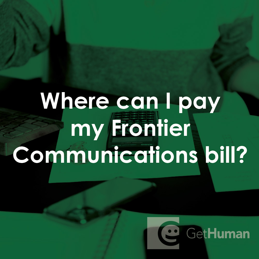 Where Can I Pay My Frontier Communications Bill?