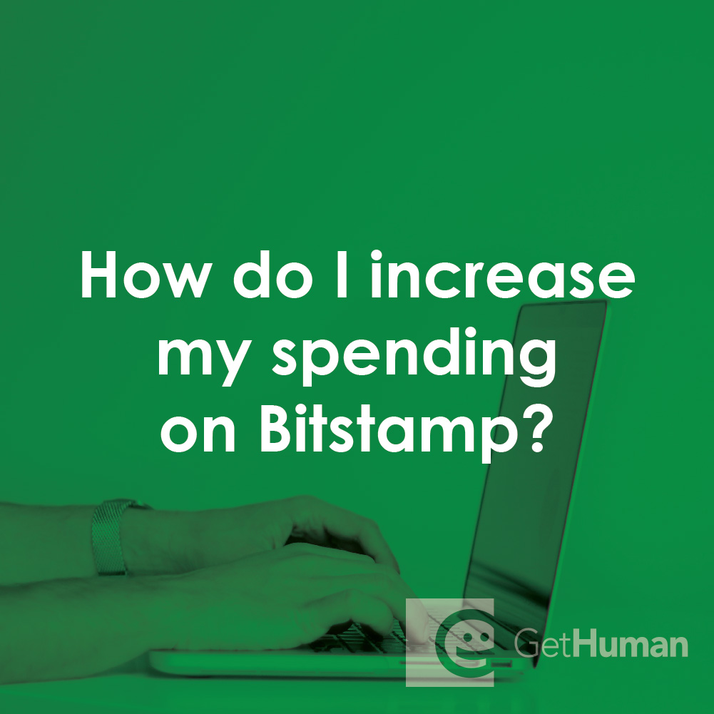 How Do I Increase My Spending on Bitstamp?