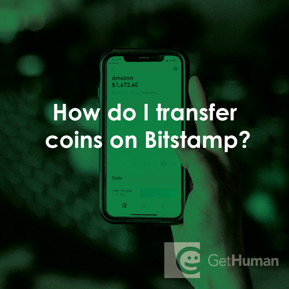 How Do I Transfer Coins on Bitstamp?