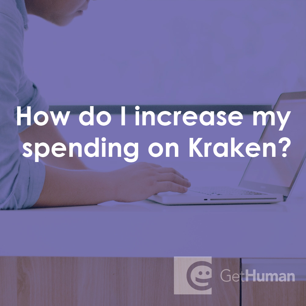 How Do I Increase My Spending on Kraken?