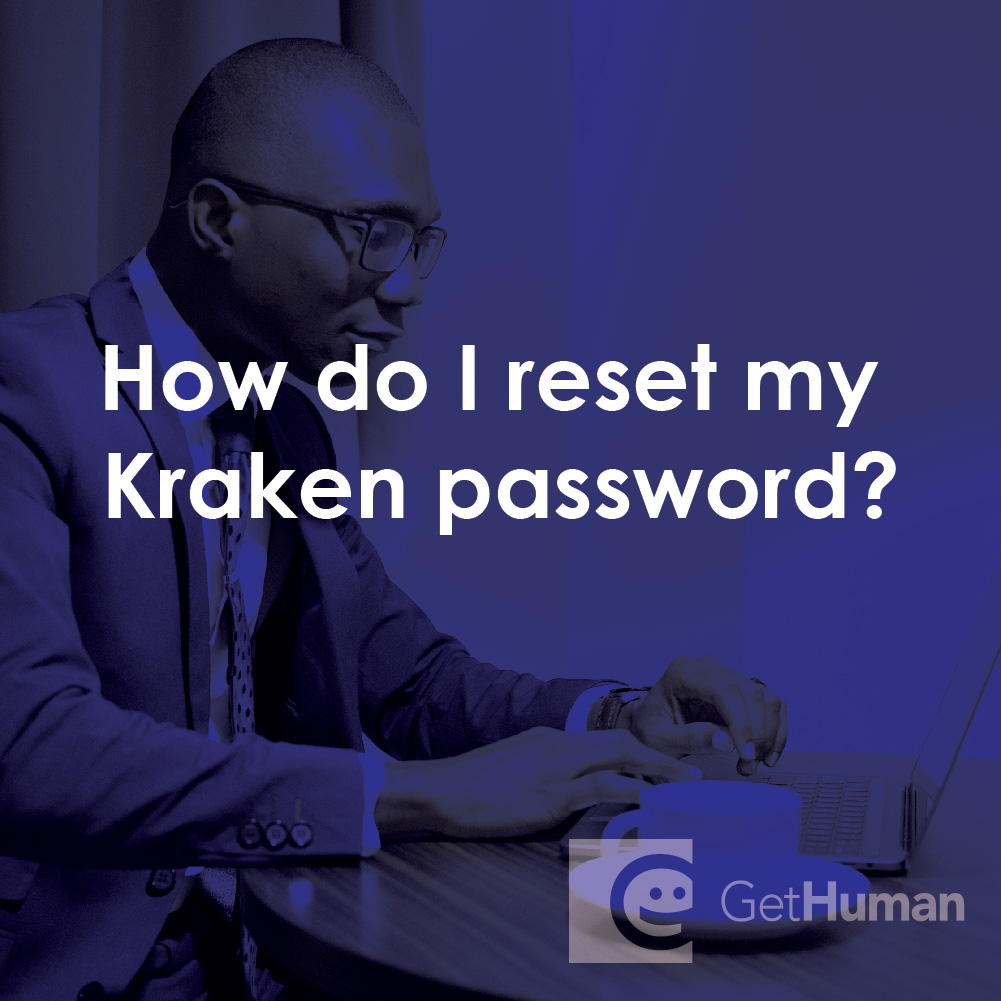 How Do I Reset My Kraken Password?