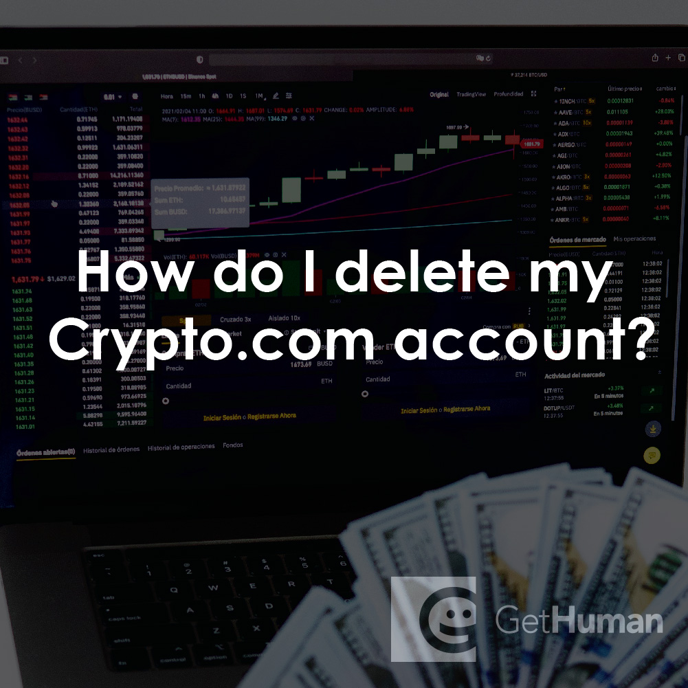 How Do I Delete My Crypto.com Account?