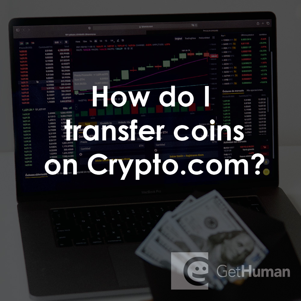 How Do I Transfer Coins on Crypto.com?