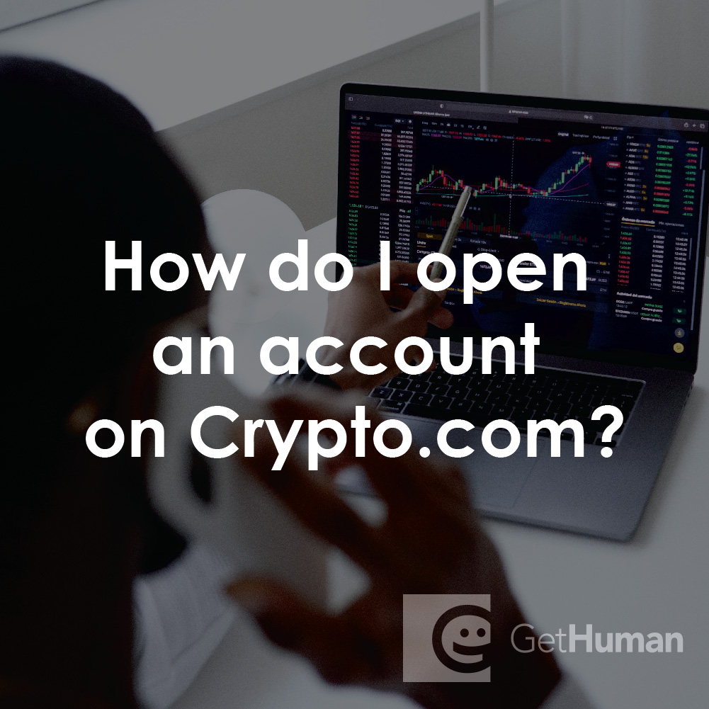How Do I Open an Account on Crypto.com?