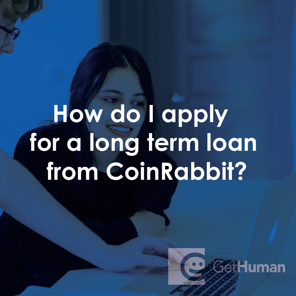How Do I Apply for a Long Term Loan from CoinRabbit?