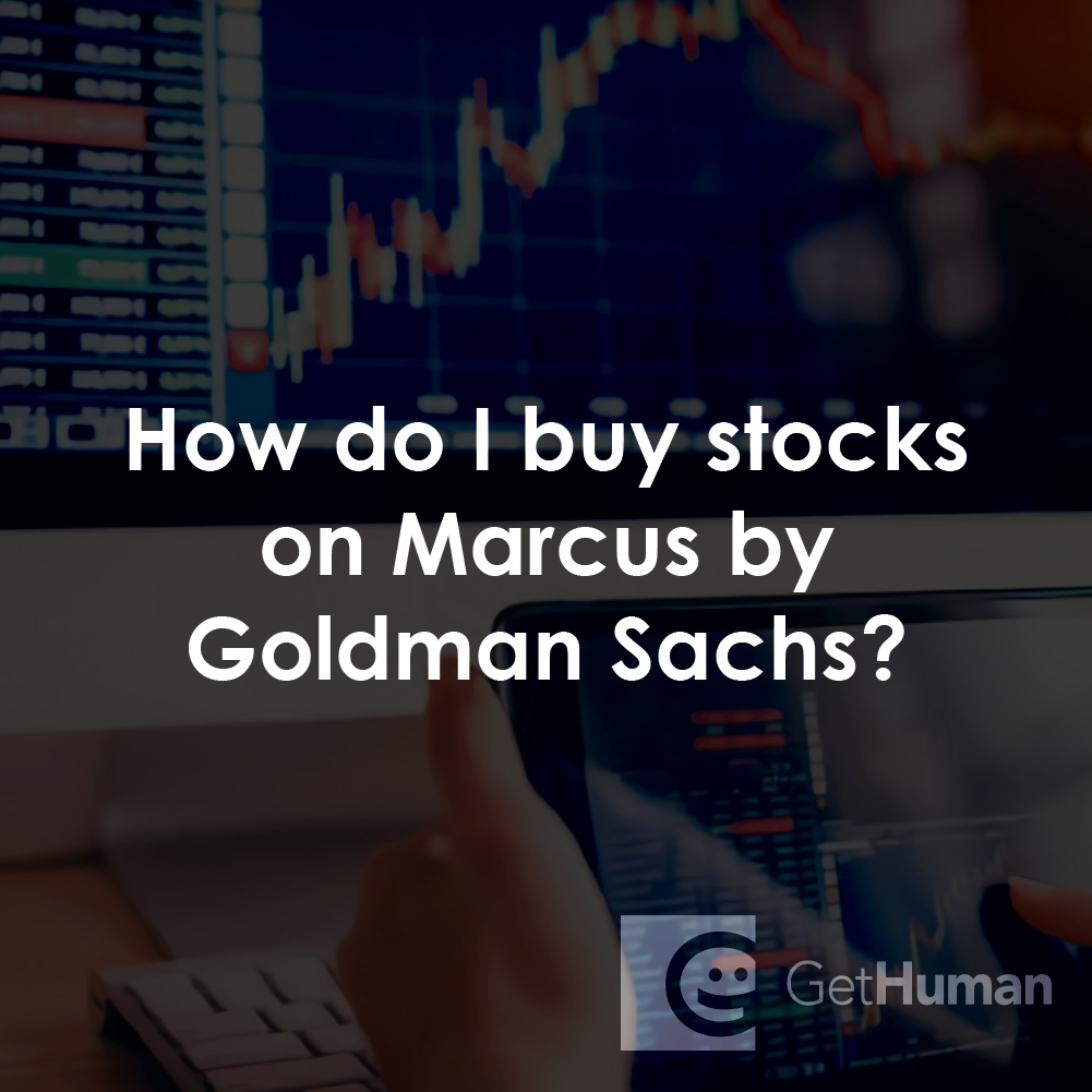 How Do I Buy Stocks on Marcus by Goldman Sachs?