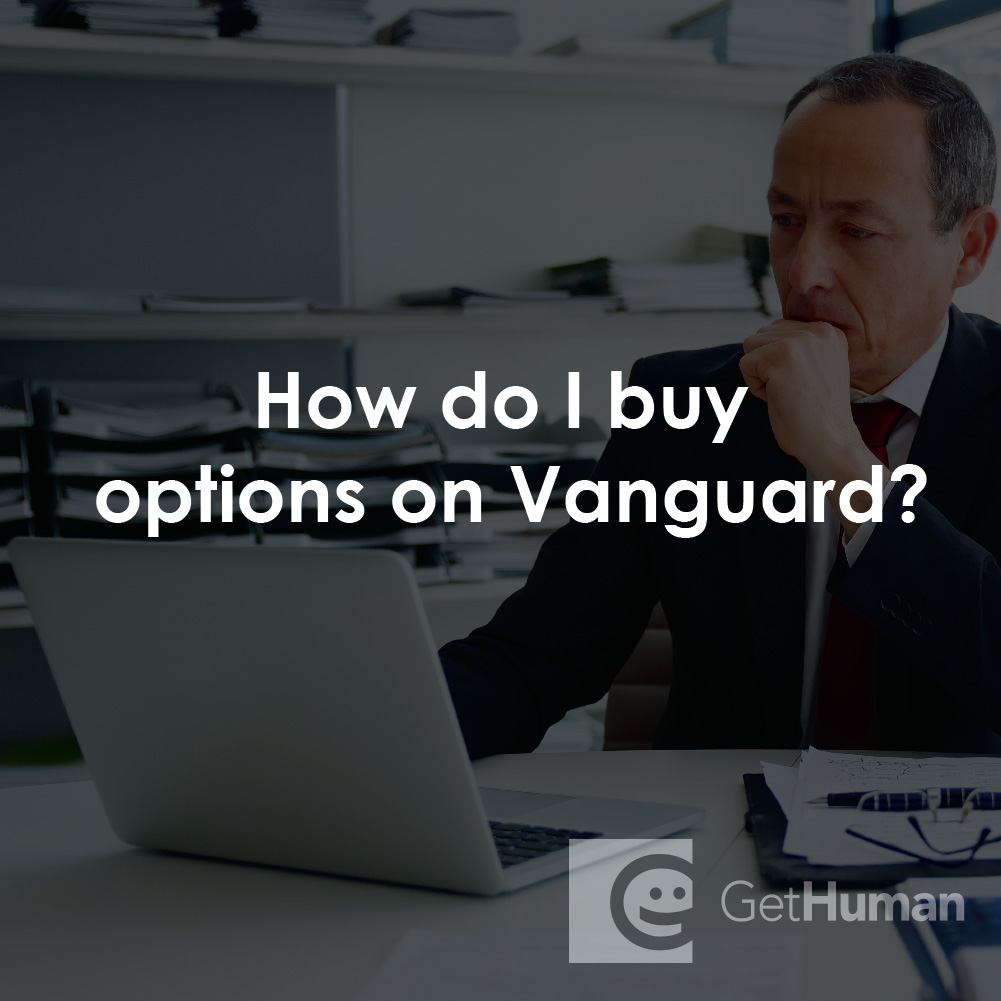 How Do I Buy Options on Vanguard?
