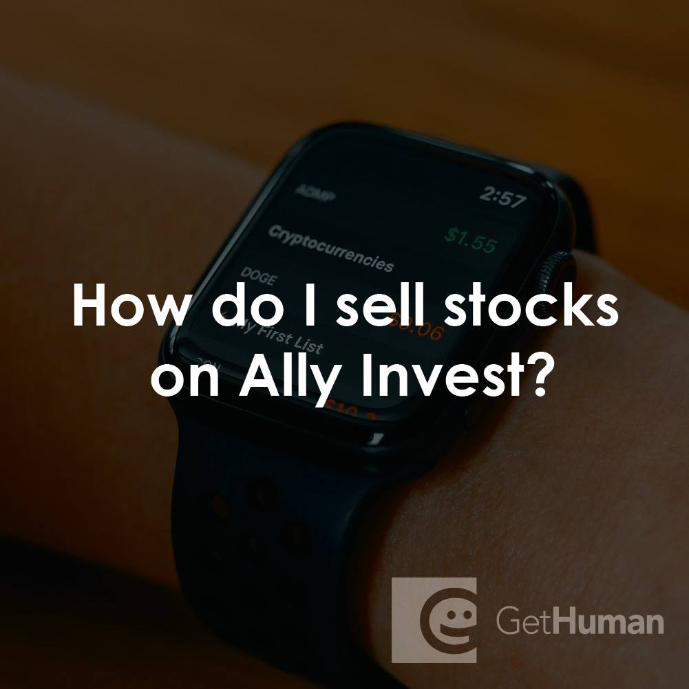 How Do I Sell Stocks on Ally Invest?