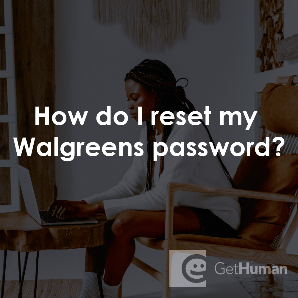 How Do I Reset My Walgreens Password?
