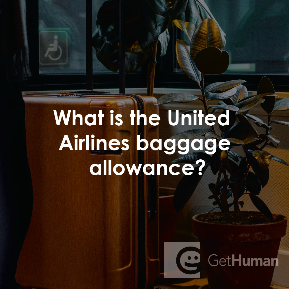 What Is the United Airlines Baggage Allowance?