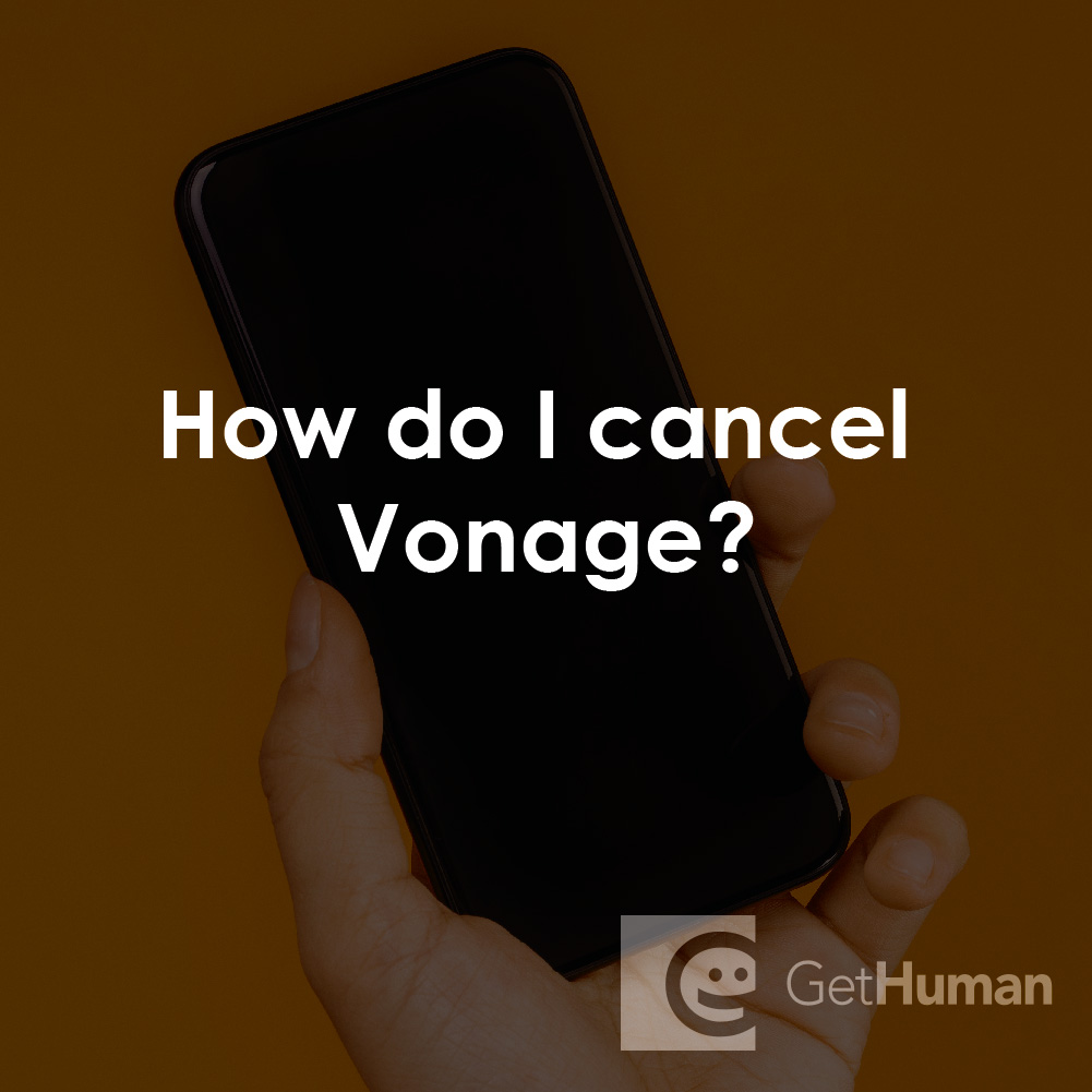 How Do I Cancel Vonage?