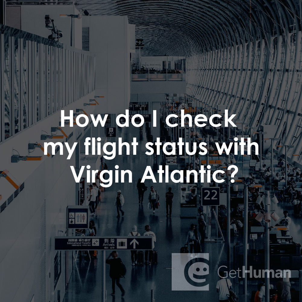 How Do I Check My Flight Status with Virgin Atlantic?