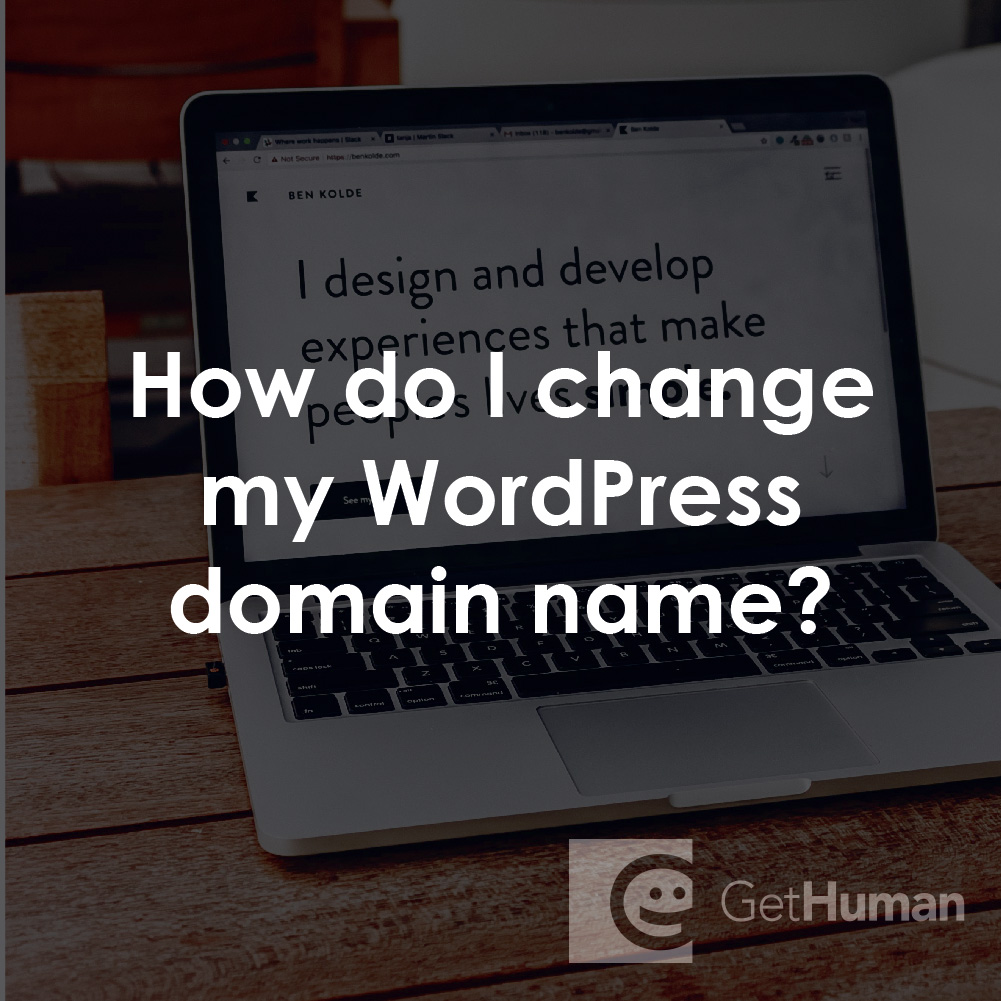 How Do I Change My Wordpress Domain Name?