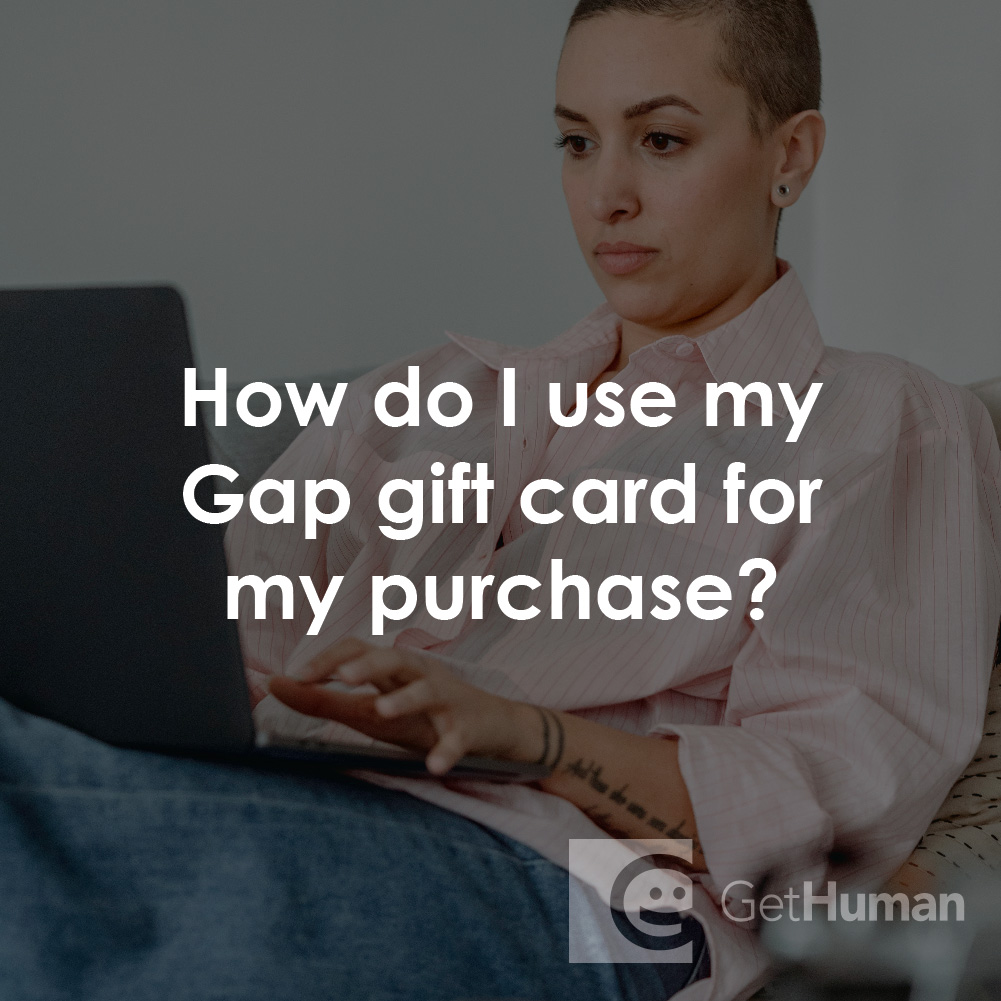 How Do I Use My Gap Gift Card for My Purchase?
