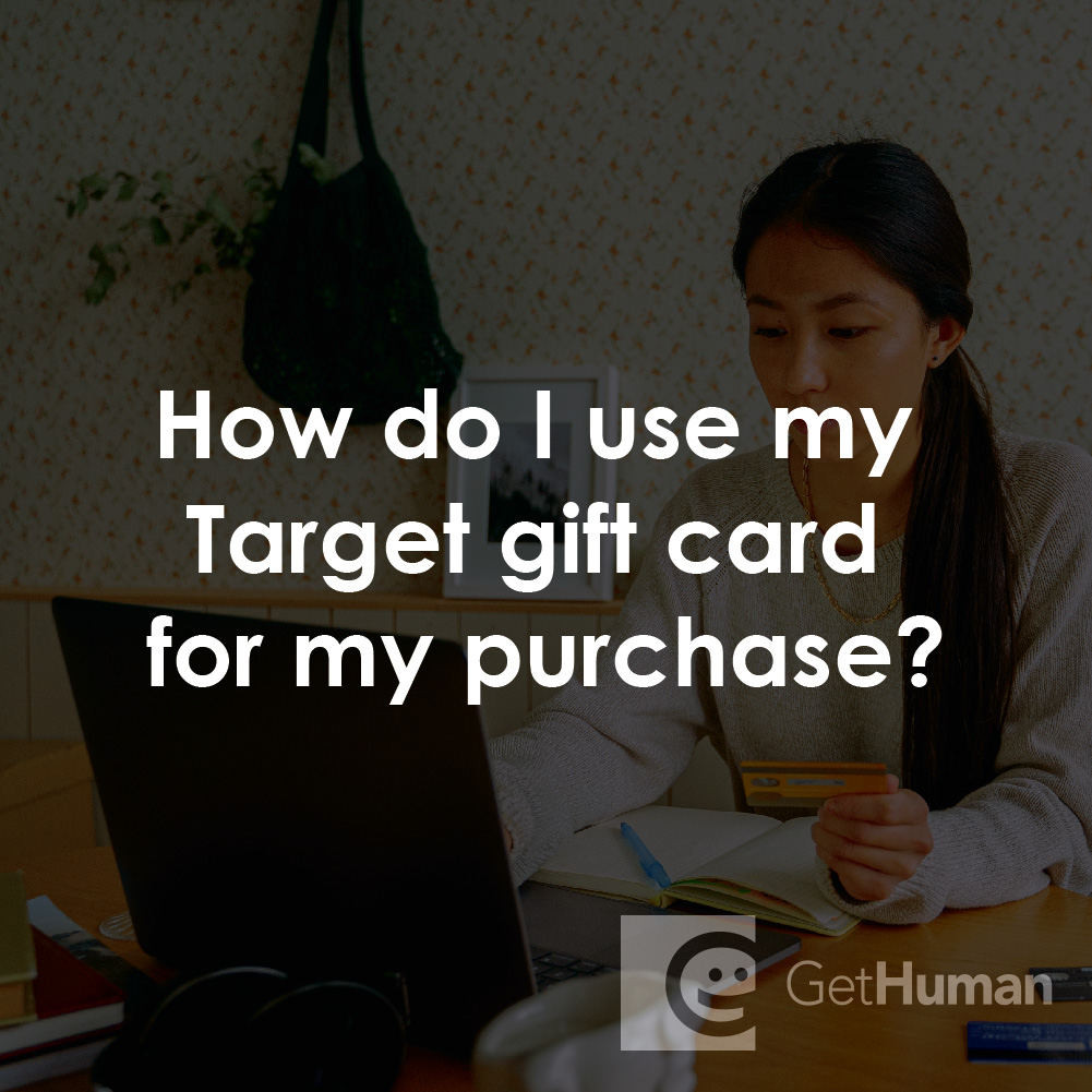 How Do I Use My Target Gift Card for My Purchase?