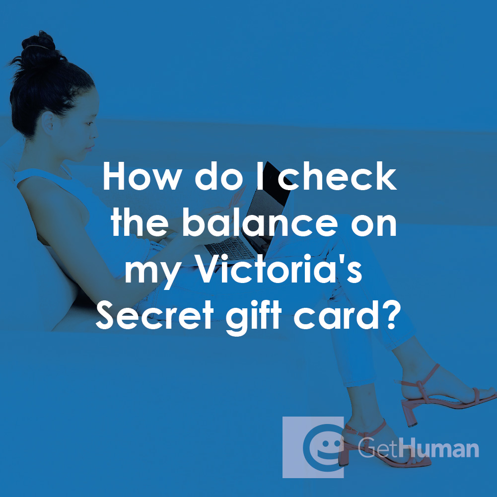 How Do I Check the Balance on My Victoria’s Secret Gift Card?