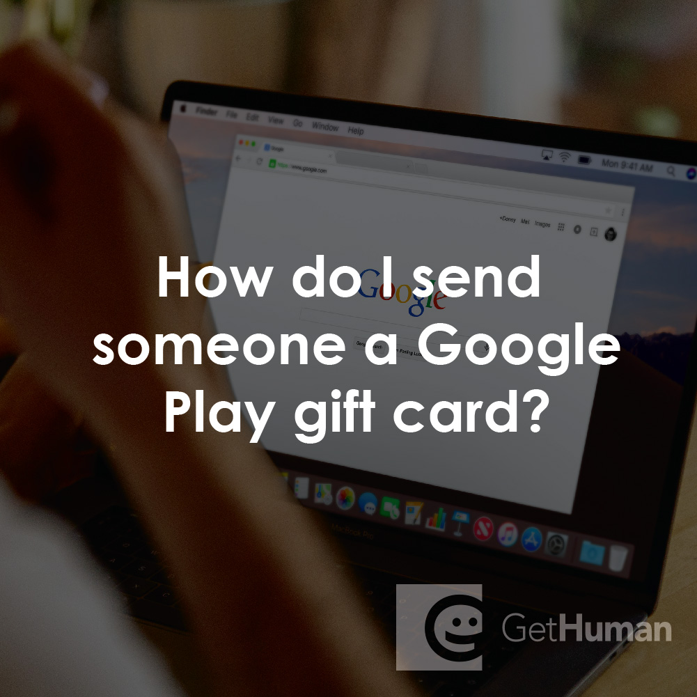 How Do I Send Someone a Google Play Gift Card?