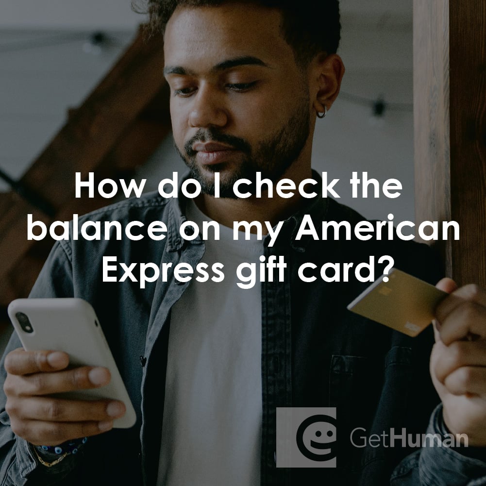 How Do I Check the Balance on My American Express Gift Card?
