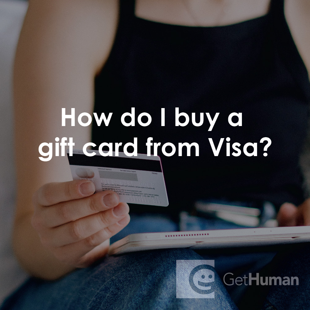 How Do I Buy a Gift Card from Visa?