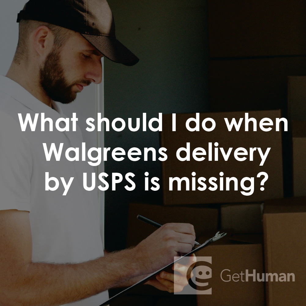 What Should I Do When Walgreens Delivery by Usps Is Missing?