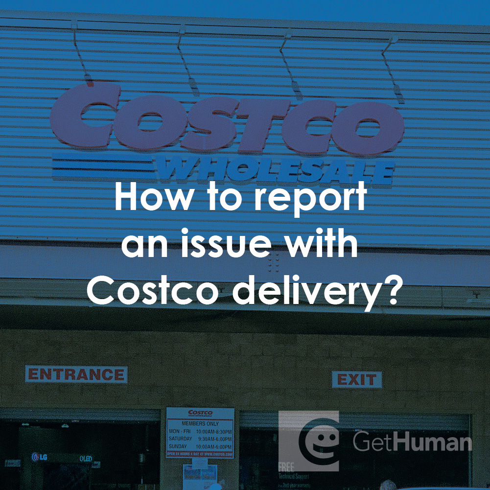 How to Report an Issue with Costco Delivery?