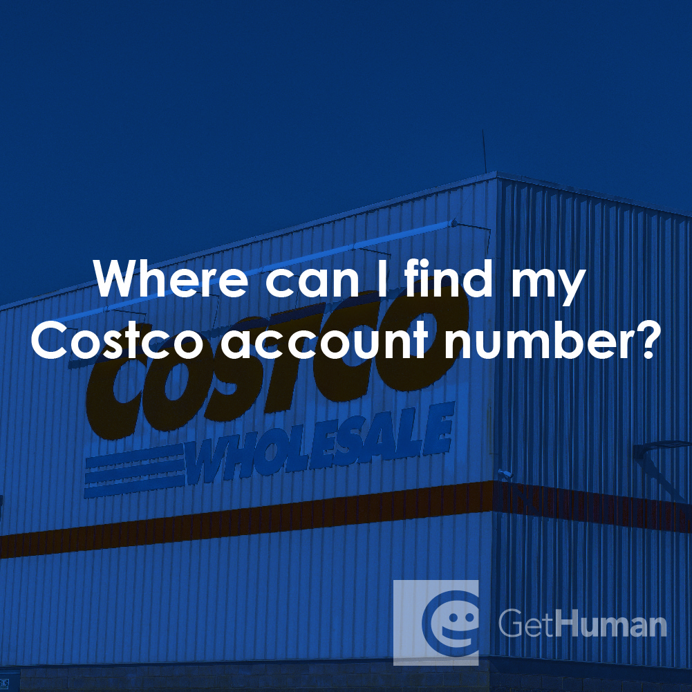 Where Can I Find My Costco Account Number?