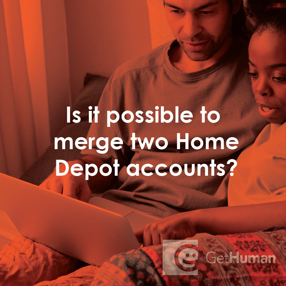 Is It Possible to Merge Two Home Depot Accounts?