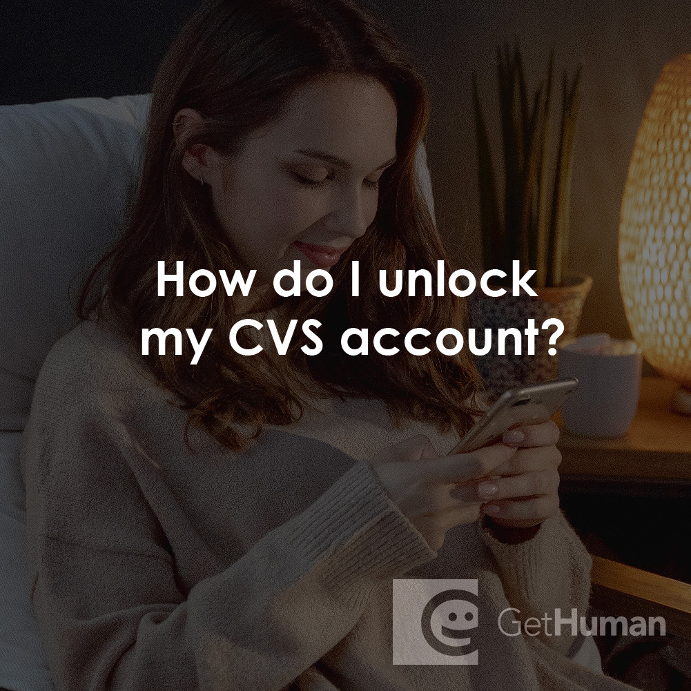 How Do I Unlock My CVS Account?