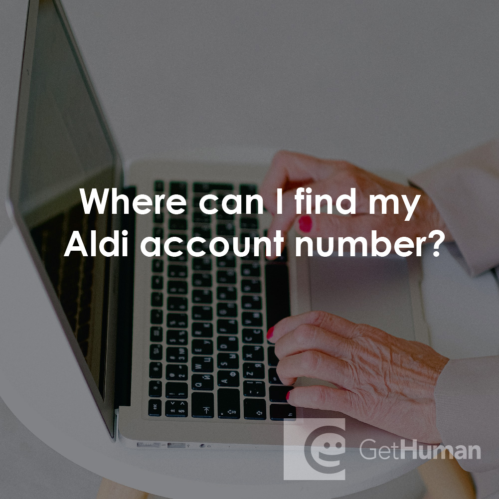 Where Can I Find My Aldi Account Number?