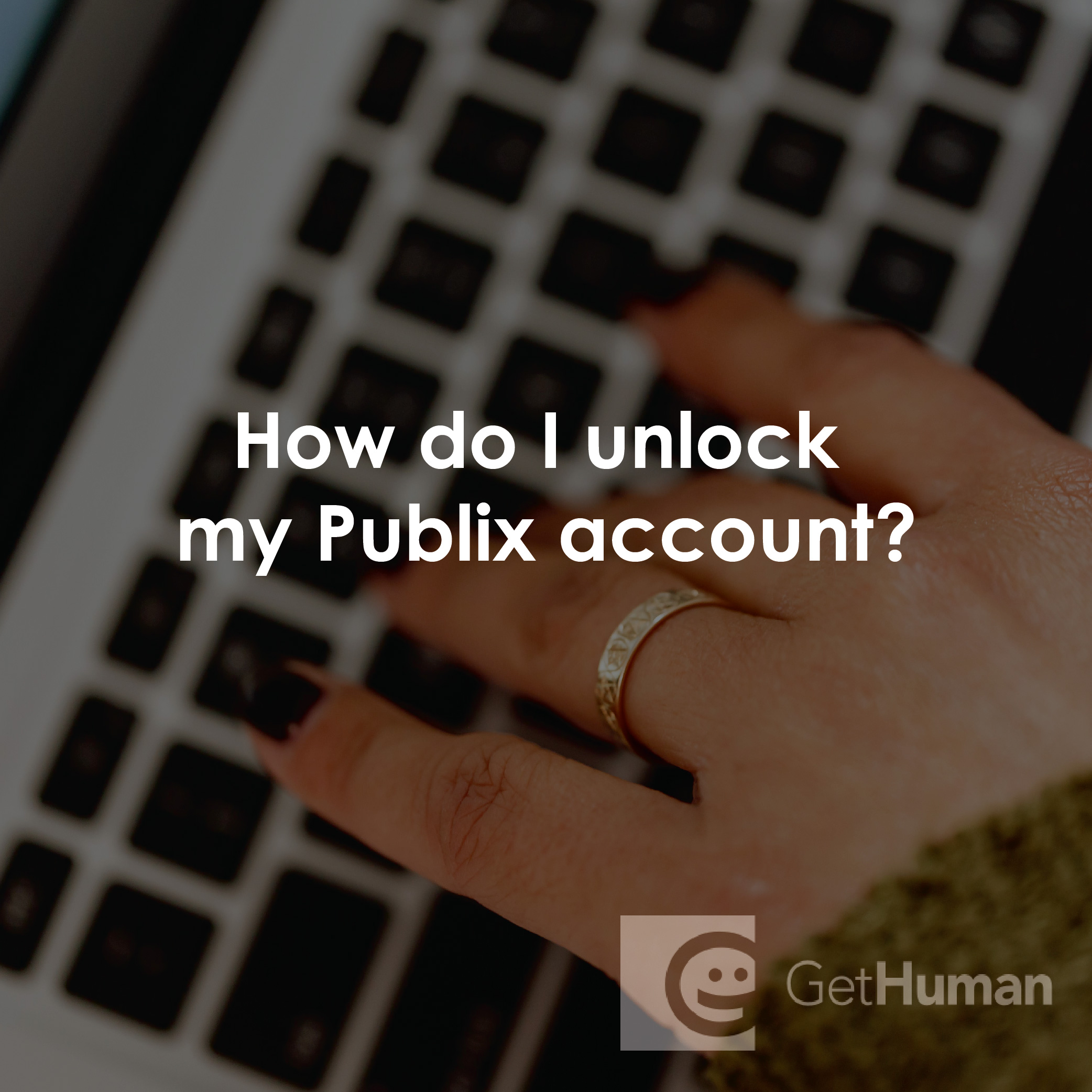 How Do I Unlock My Publix Account?