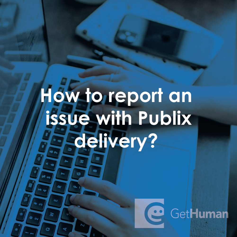 How to Report an Issue with Publix Delivery?